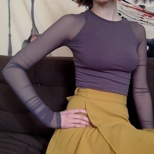 Mesh seamless top NEW WITH TAGS